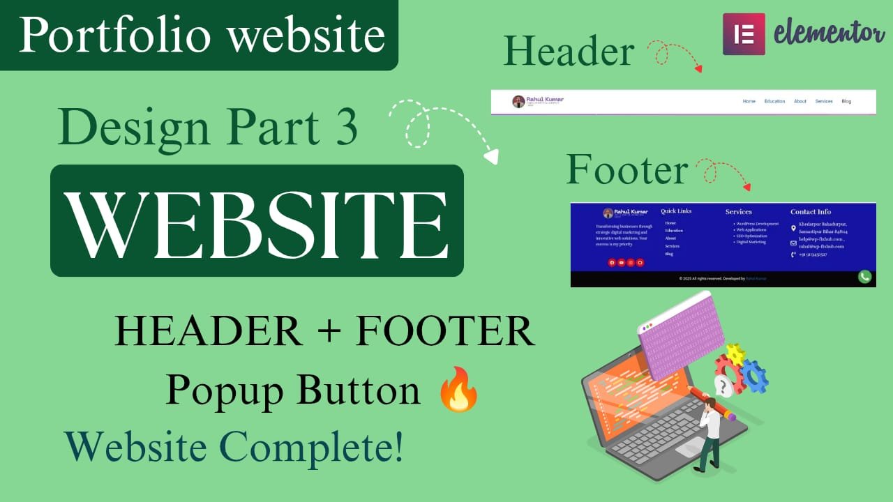 Portfolio Website Part 3